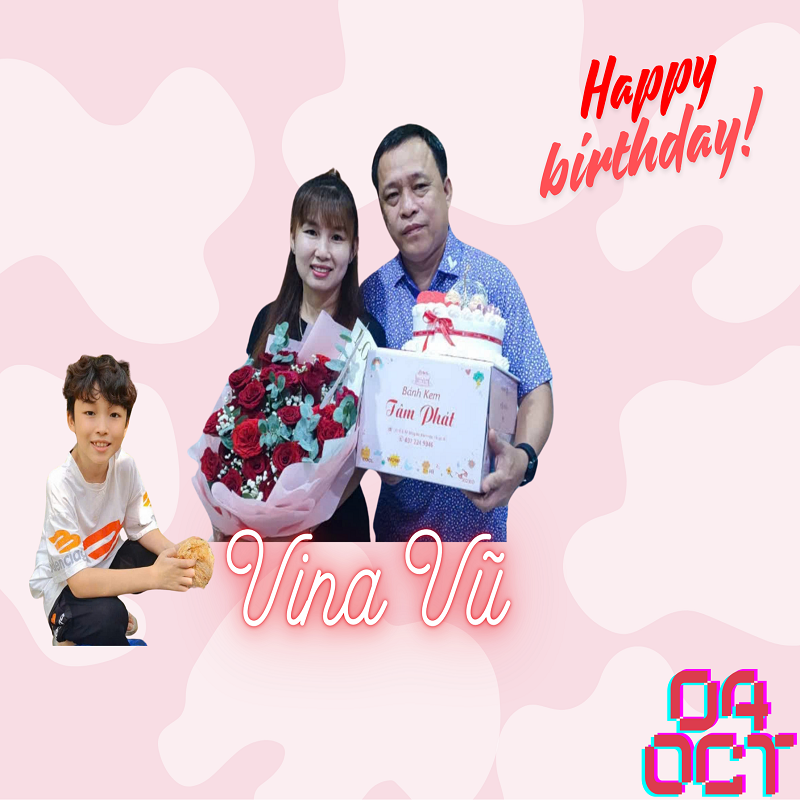 Happy Birthday Vina Vũ 2024